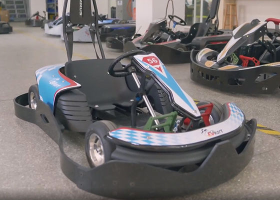 3h Charging Kids Pro Electric Pedal Go Kart For Entertainment Park