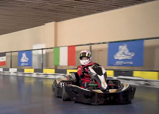Fast Indoor Childs Electric Go Kart 28Km/H 690mm Wheel Base