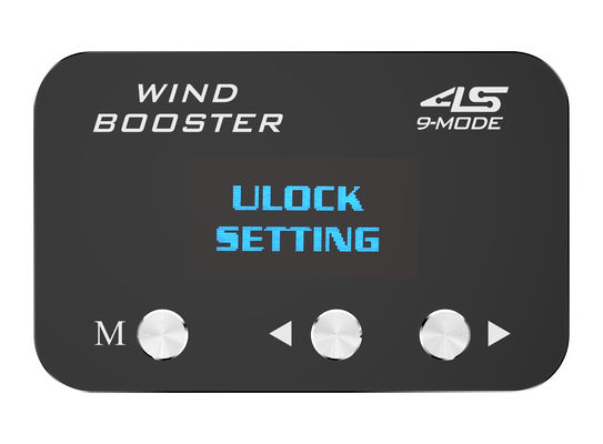 Windbooster 4S Car Throttle Controller Black Aluminum Frame