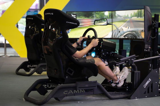 Ergonomic Direct Drive Virtual Reality Sim Racing Simulator