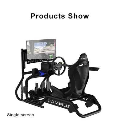 180 Degree Steering Cammus F1 Car Racing Simulator Cockpit