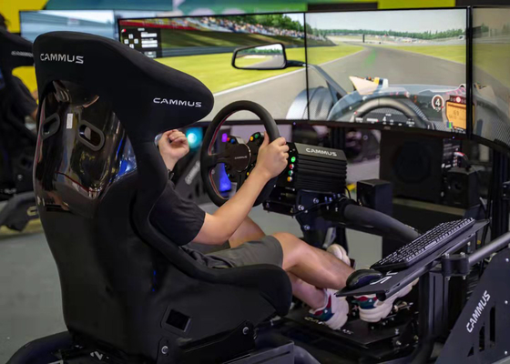 CAMMUS Anodized Aluminum Pedal Sim Gaming Racing Cockpit