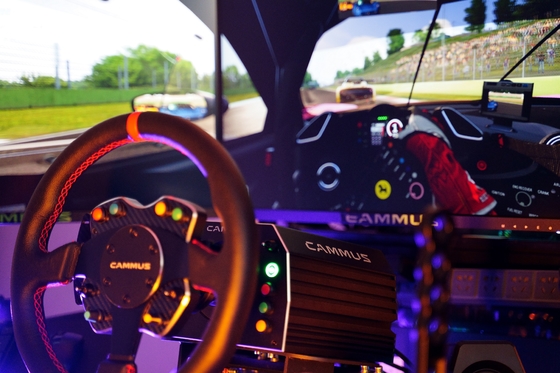 Seat Gaming Steering Wheel Simulator 15Nm Gear Shifter For PC Platform
