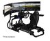 CAMMUS Triple Screen Sim Motion Gaming Racing Simulator